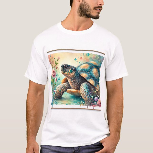 Cantors giant softshell turtle 060824AREF136 - Wat T-Shirt (Vorderseite)