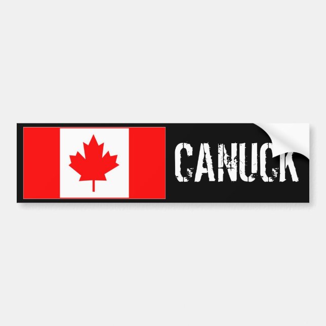 Canuck Autoaufkleber (Vorne)