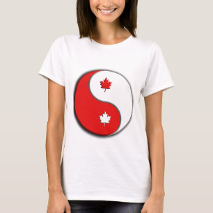 canuck yin Yang T-Shirt