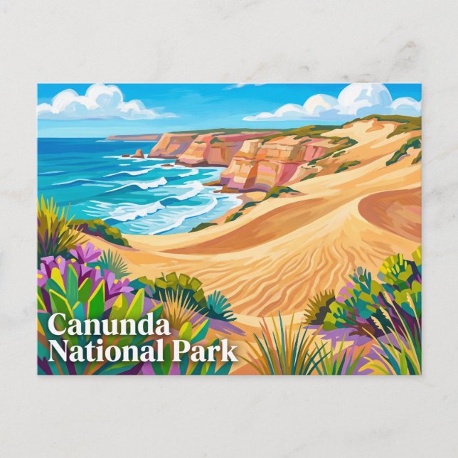 Canunda Nationalpark Australien Postkarte (Vorderseite)