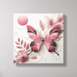 CANVA BUTTERFLY WALL ART LEINWANDDRUCK