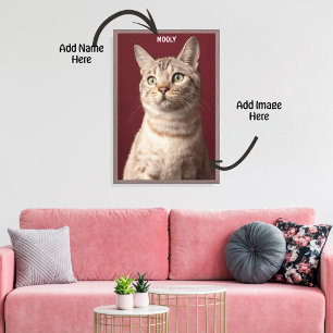 Canvas für benutzerdefinierte Pet-Memorial Leinwanddruck