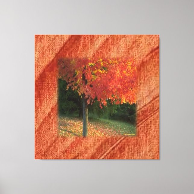 Canvas Herbst Leinwanddruck (Vorderseite)