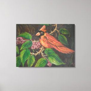 Canvas Print Ann Hayes Painting Kardinal Leinwanddruck