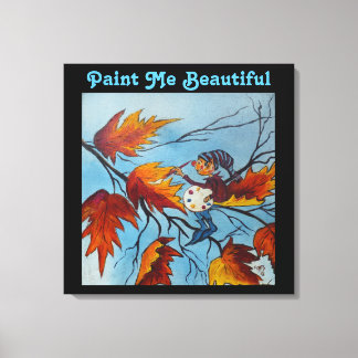 Canvas Print Ann Hayes Painting Pixie Painting Leinwanddruck