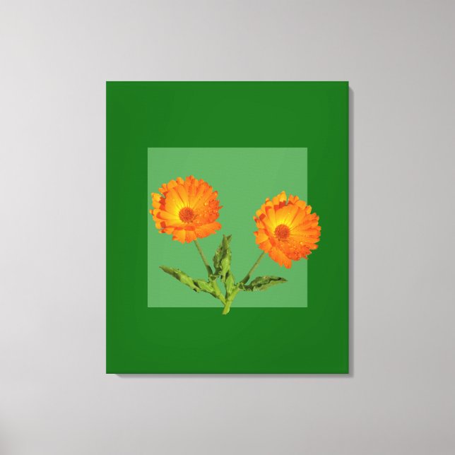 Canvas Print - Calendula Leinwanddruck (Vorderseite)
