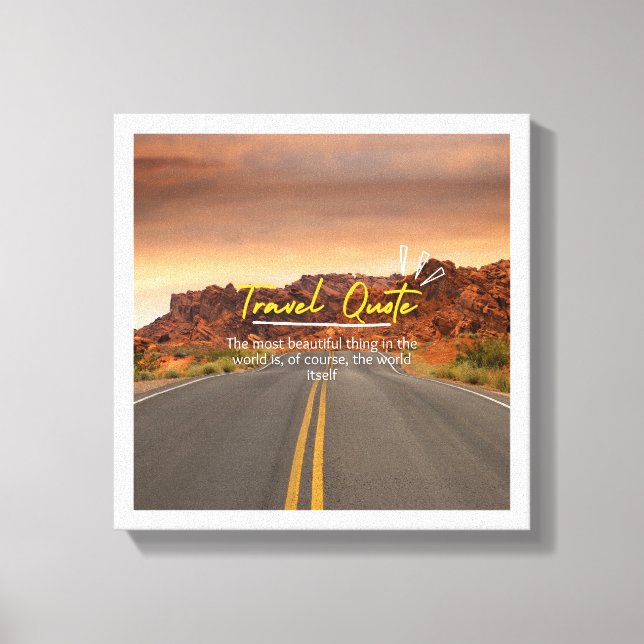 Canvas Print Design. Leinwanddruck (Vorderseite)