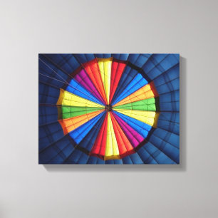 Canvas Print Inside Hot Air Ballon Leinwanddruck