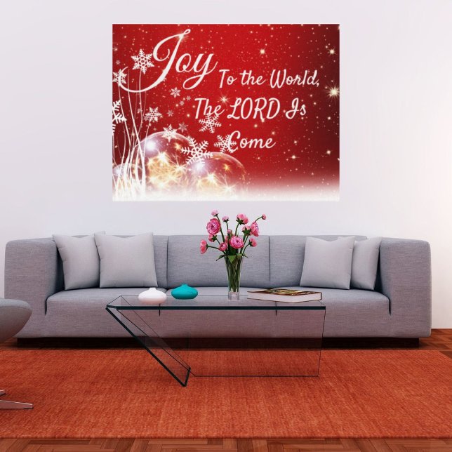 Canvas Print Joto the World Christmas Leinwanddruck (Von Creator hochgeladen)