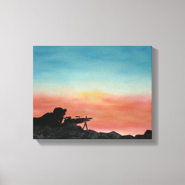 Canvas Print, militärische "Freedom Enprocedures"  Leinwanddruck (Vorderseite)