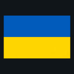 Canvas Print mit Flagge in der Ukraine Poster<br><div class="desc">Große Canvas Print mit Flag der Ukraine. Dieses Produkt ist anpassbar.</div>