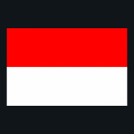 Canvas Print mit Flagge Indonesiens Poster<br><div class="desc">Bewundern Sie das stolze indonesische Erbe mit diesem atemberaubenden Leinenprint unter der kühnen und symbolischen Flagge Indonesiens. Dieser hochwertige Leinwand zeigt die ikonischen rot-weißen Farben der indonesischen Flagge, die sich wunderschön über einen dauerhaften Rahmen für ein sauberes, modernes Aussehen verteilen. Das Material der Leinwand erhöht die Dynamik der Fahne und...</div>