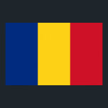 Canvas Print mit Flagge Rumäniens Poster<br><div class="desc">Großes Canvas Print mit Flagge von Rumänien. Dieses Produkt ist anpassbar.</div>