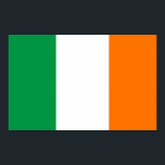 Canvas Print mit irischer Flagge Poster<br><div class="desc">Große Canvas Print mit Flag von Irland. Dieses Produkt ist anpassbar.</div>