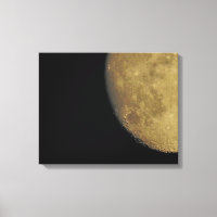 Canvas Print mit nahem Moon