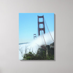 Canvas print - Nebel über die Golden Gate Bridge Leinwanddruck