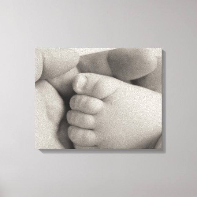 Canvas Print - Neue Geborene Anreise oder Anpassun Leinwanddruck (Vorderseite)