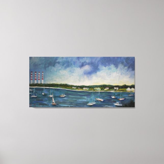 Canvas Print Northport Harbor N.Y Leinwanddruck (Vorderseite)