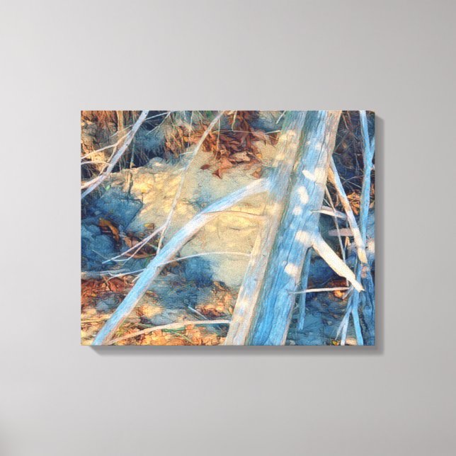 Canvas Print of Driftwood Leinwanddruck (Vorderseite)