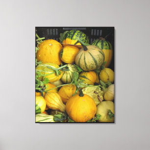 Canvas print - Sommerquash Leinwanddruck