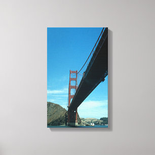 Canvas print - Unter der Golden Gate Bridge Leinwanddruck