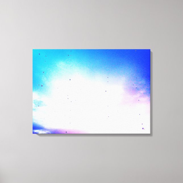 CANVAS RAINDROPS  LEINWANDDRUCK (Vorderseite)