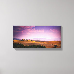 Canvas ummantelt Print - Landschaft Italien Leinwanddruck