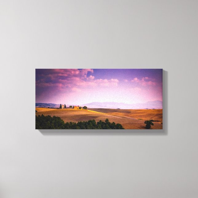 Canvas ummantelt Print - Landschaft Italien Leinwanddruck (Vorderseite)