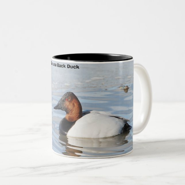 Canvasa Back Duck Zweifarbige Tasse (VorderseiteRechts)