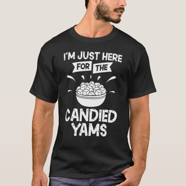 Canyed Yam Sweet Potato Recipe Canned Casserole P T-Shirt (Vorderseite)