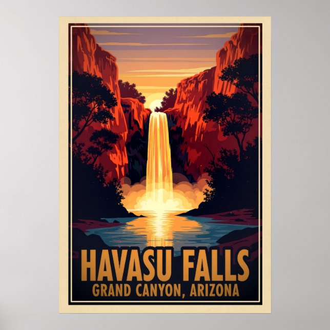 Canyon Arizona V02 Poster (Vorne)