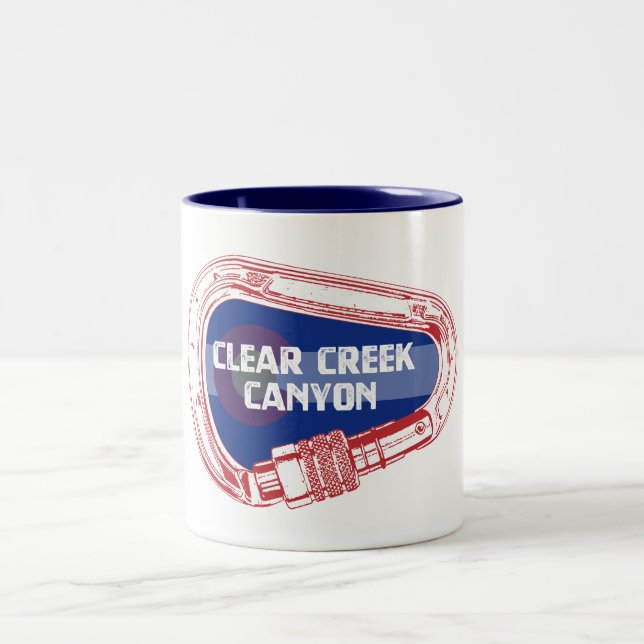 Canyon Canyon Klettergarten Bellinzona Zweifarbige Tasse (Mittel)