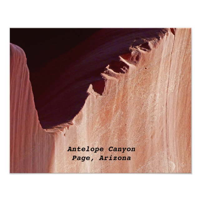 Canyon Crosscut - Antelope Canyon - Foto Print (Vorne)