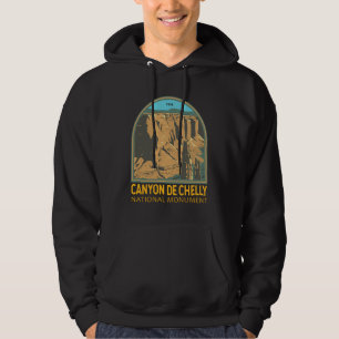 Canyon De Chelly Nationaldenkmal Arizona Vintag Hoodie