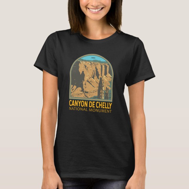 Canyon De Chelly Nationaldenkmal Arizona Vintag T-Shirt (Vorderseite)