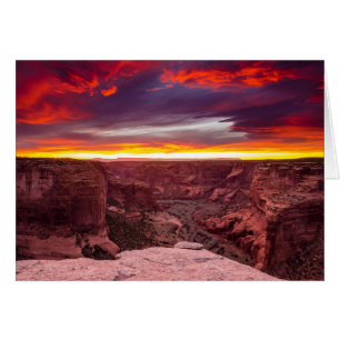 Canyon de Chelly, Sonnenuntergang, Arizona