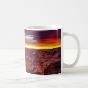 Canyon de Chelly, Sonnenuntergang, Arizona Tasse