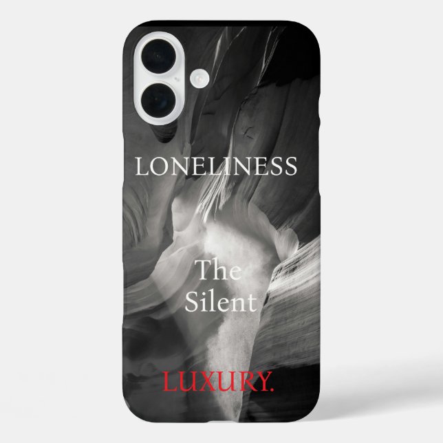 Canyon / Einsamkeit Case-Mate iPhone Hülle (Rückseite)