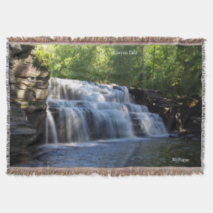 Canyon Falls werfen Decke