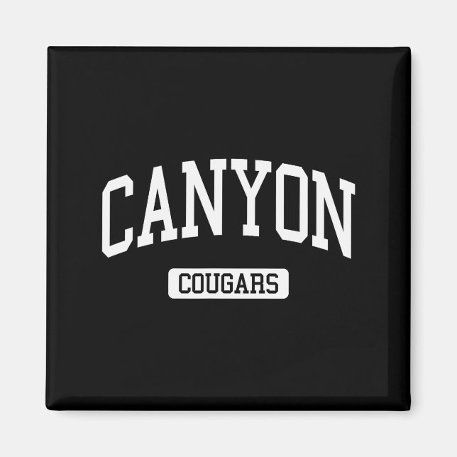 Canyon High School Hs New Braunfels Tx Varsity Srt Magnet (Vorne)
