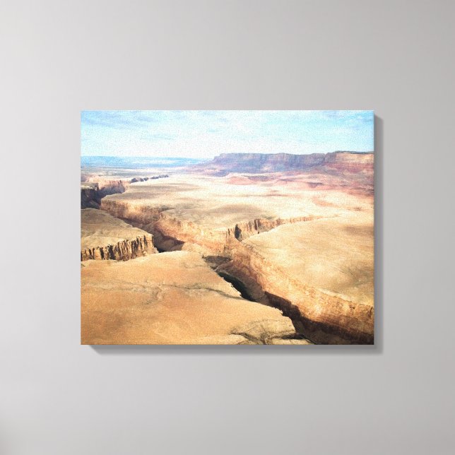 Canyon im Canyon Leinwanddruck (Vorderseite)