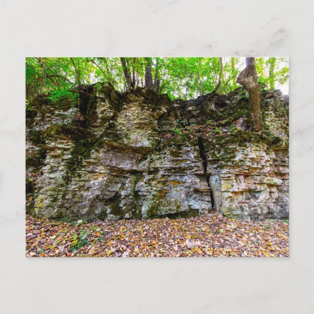 Canyon Indian Village im Herbst, Kolumbus, Ohio Postkarte (Vorderseite)