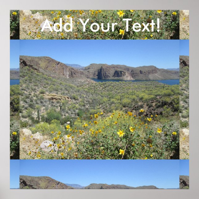 Canyon Lake Far Poster (Vorne)