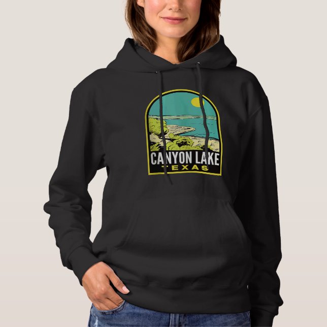 Canyon Lake Texas Vintage Travel Tank Top (Vorderseite)