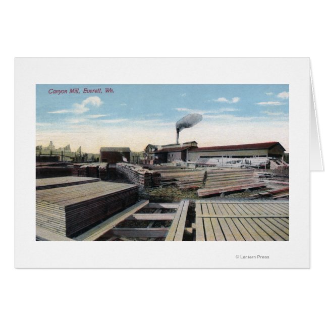 Canyon Lumber Mill Scene (Vorderseite (Horizontal))