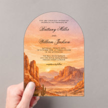 Canyon Mountain Wüstenlandschaft Hochzeit
