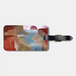 Canyon Ocean Landscape Gepäckanhänger