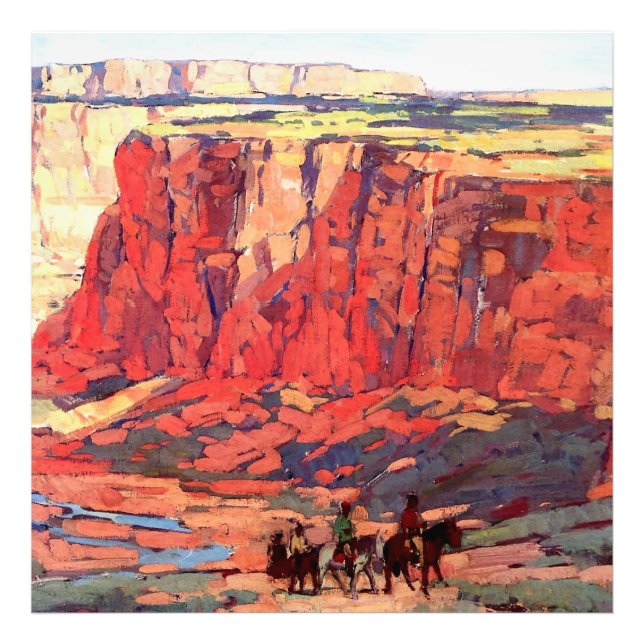 "Canyon Riders" Western Art von Edgar Payne Fotodruck (Vorne)