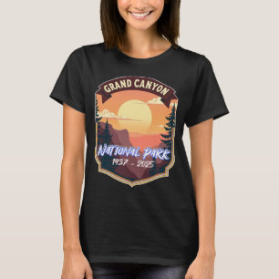Canyon Ridge Lodge Retro Sonnenuntergang Nationalp T-Shirt