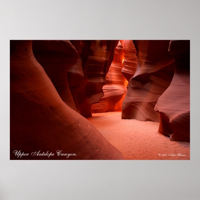 Canyon Upper Antelope Poster (Vorne)
